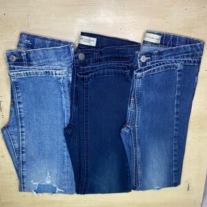 Lot x3 LEVI'S 512 Slim Taper Fit Old Navy Boy Blue Jeans Size 10 REG 25 x 26